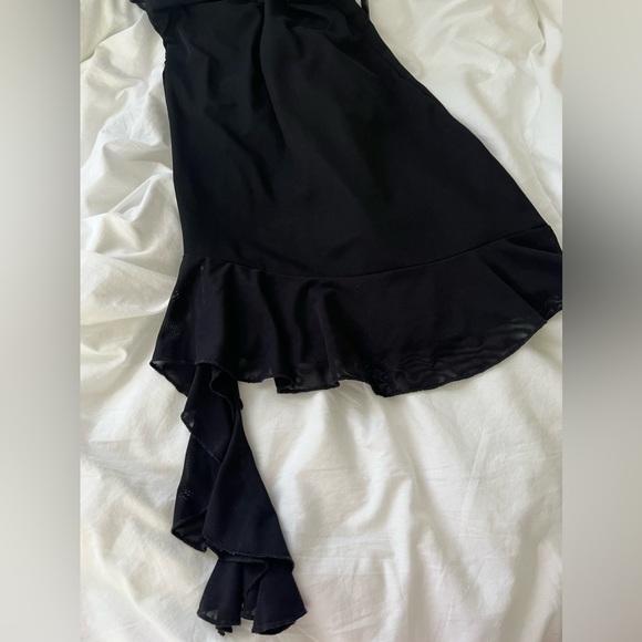 Edikted Soho Open Back Ruffle Mini Dress - Picture 9 of 10